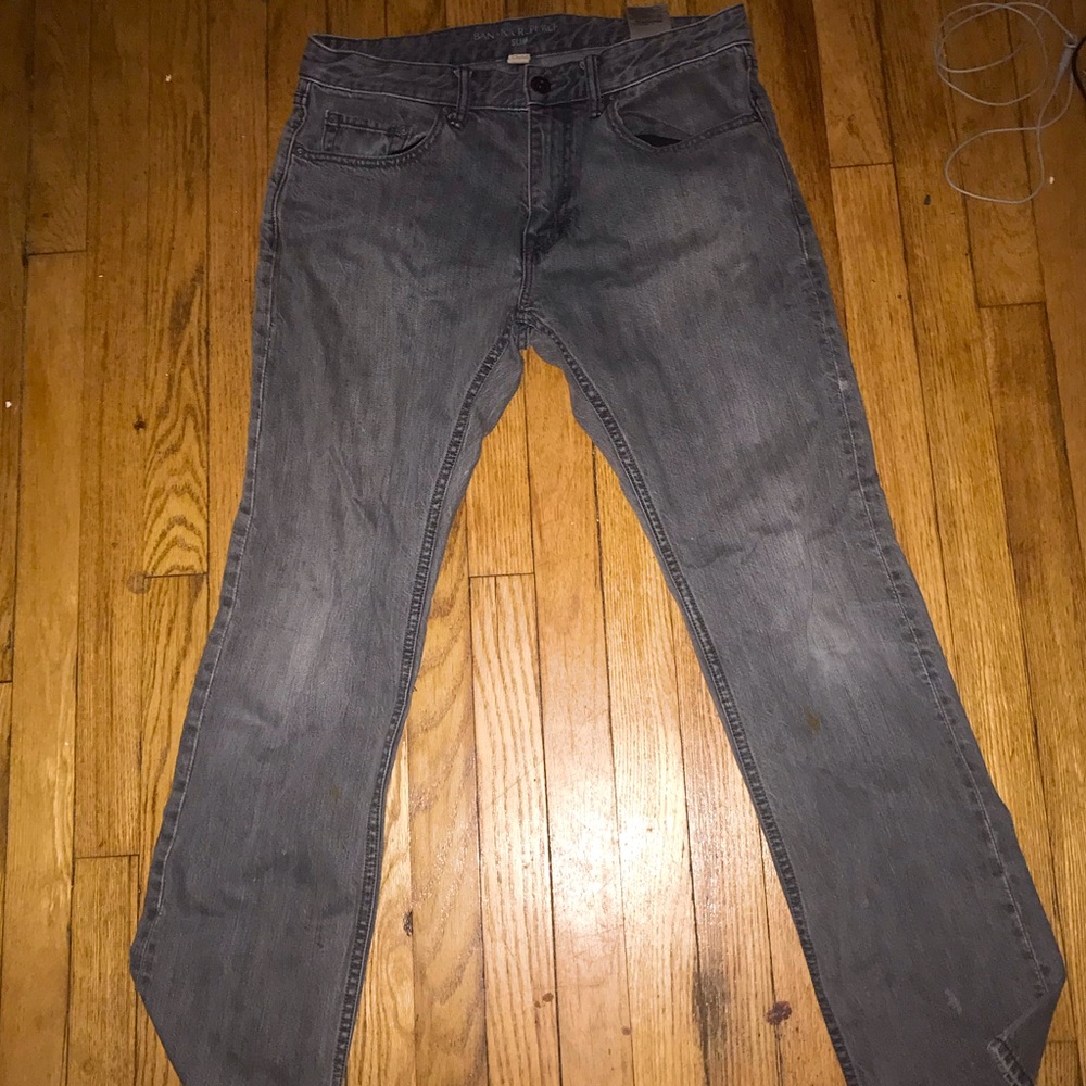 Banana Republic Gray Jeans